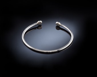 Manschette Armband Männer, Herren Silber Manschette Armband, Offene Manschette Armband, Sterling Silber Armband, Armreif Manschette, Männer Schmuck, Geschenk für Männer Freund