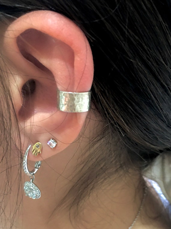 Etsy silver ear cuff best sale