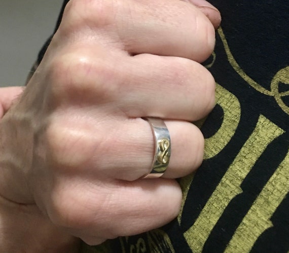 White gold infinity ring, Infinity wedding ring | Benati