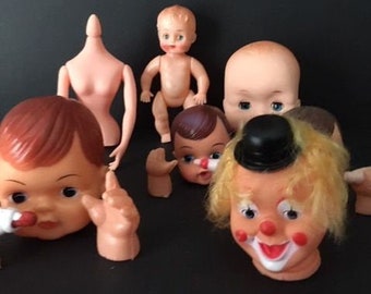 small doll heads for crafts