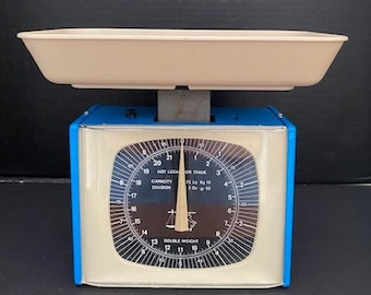 Vintage Scale, Metal Scale, Ladi Scale, Kitchen Scale, Italian Scale, Home Scale, Vintage Kitchen Scale, Table Top Scale, Metal Scale