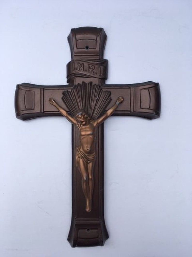 Crucifix Antique Crucifix Wall Crucifix Big Crucifix Etsy