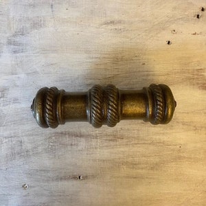 10 Cabinet Hardware Handles, Brass Handles, Antique Brass Handles, Vintage Cabinet Handles, Brass Hardware Pulls, Antique Pull Handles