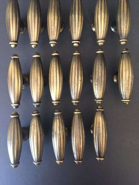 23 asas de hardware del gabinete asas ovaladas gran cantidad | Etsy