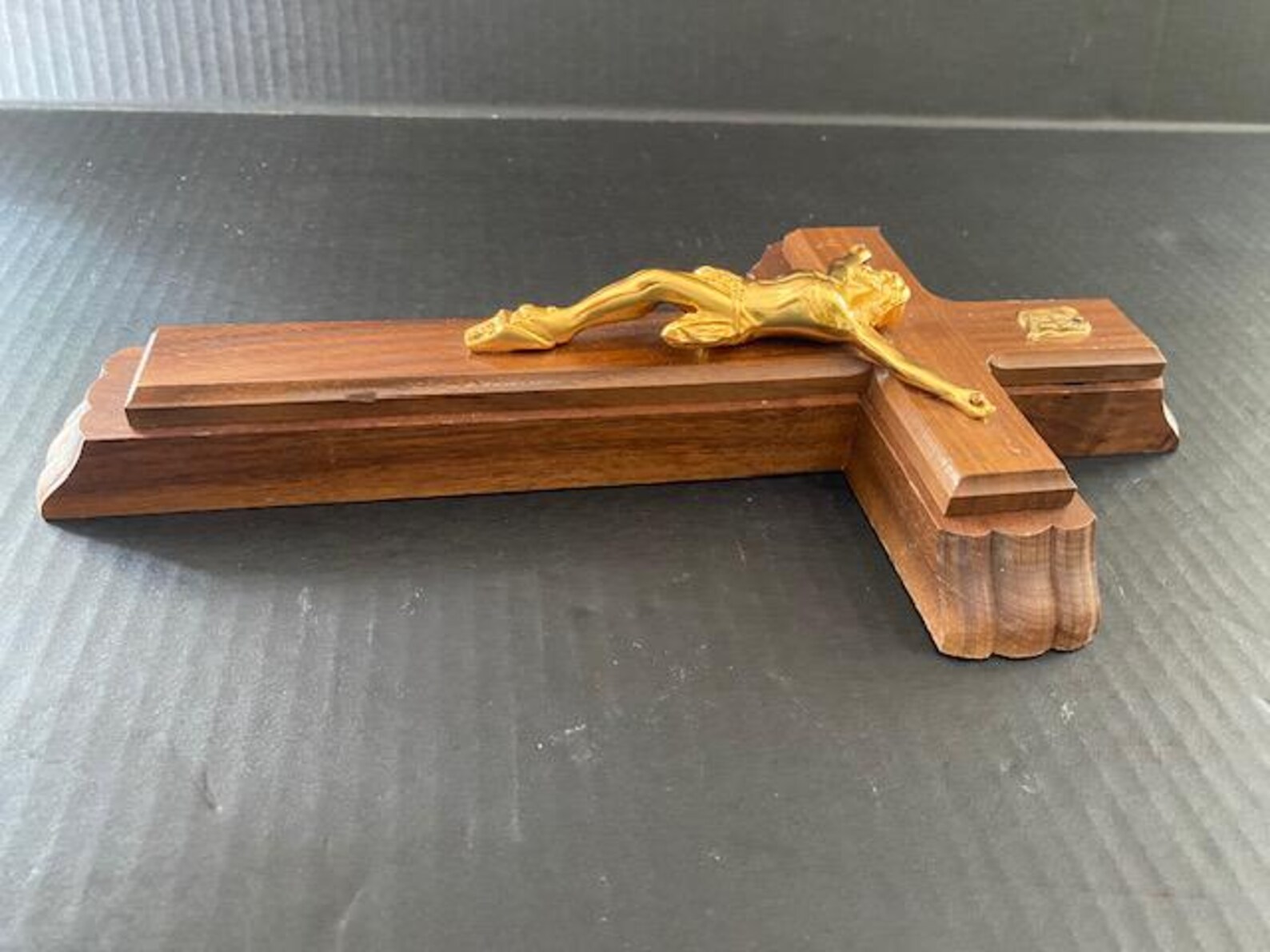 Vintage Crucifix, Last Rites, Jesus, Cross, Wood Crucifix , Last Rites ...