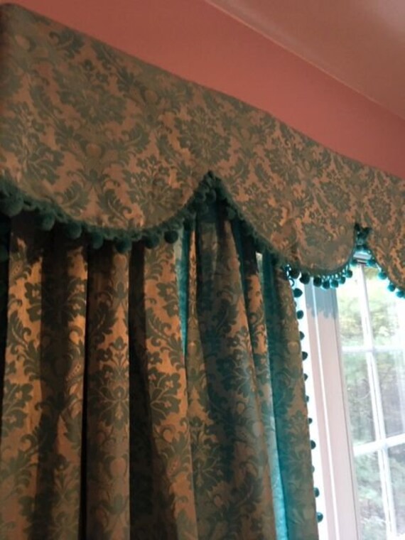 Vintage Drapery Panels Vintage Draperies Valence Vintage Etsy