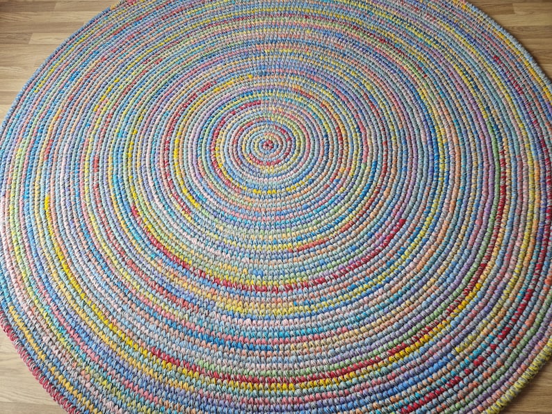 Round rug/Rugs/Rug/Area Rugs/Floor Rugs/Large Rugs/Handmade Rug/Carpet/Wool Rug image 1