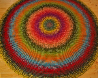 Round rug/Rugs/Rug/Floor Rugs/Handmade Rug/Carpet/Wool Rug/Alfombra/Teppich/Tapis/ковер/tappeto/tæppe/mattateppe/地毯/カーペット