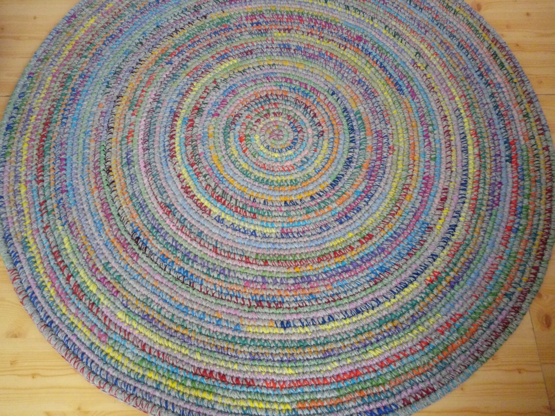 Round Rug, Rug Area Rug Floor Rugs Handmade Rug Carpet Wool Rug ...