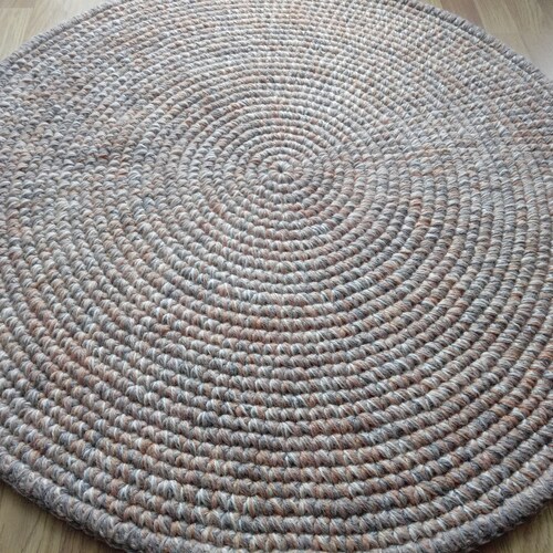 Round rug shops Rug Area Rug Floor Rugs Handmade Rug Carpet Wool Rug Alfombra Teppich Tapis ковер tappeto tæppe mattateppe 地毯 カーペット