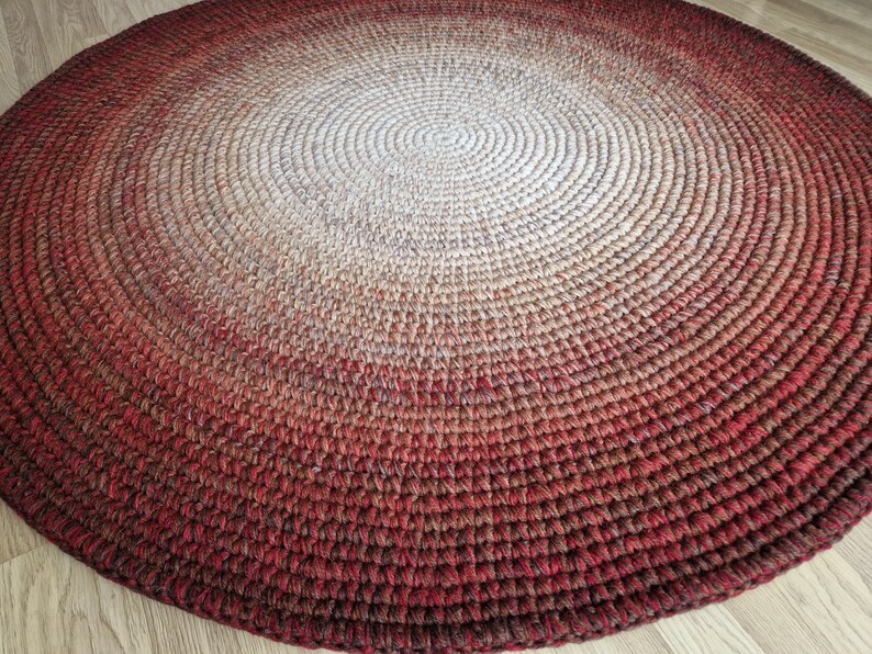 Round rug/Rugs/Rug/Area Rugs/Floor Rugs/Large Rugs/Handmade Rug/Carpet/Wool Rug image 9