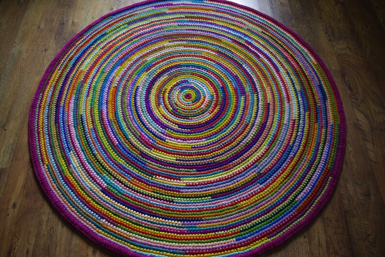 READY TO SHIP Round Rug63''160 Cmrug Area Rug Etsy
