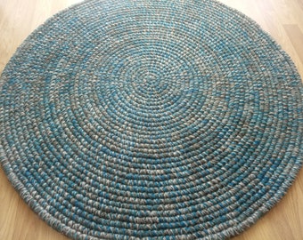 Round rug, Rug Area Rug Floor Rugs Handmade Rug Carpet Wool Rug Alfombra Teppich Tapis ковер tappeto tæppe mattateppe 地毯/カーペット