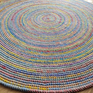 Round rug/Rugs/Rug/Area Rugs/Floor Rugs/Large Rugs/Handmade Rug/Carpet/Wool Rug image 10