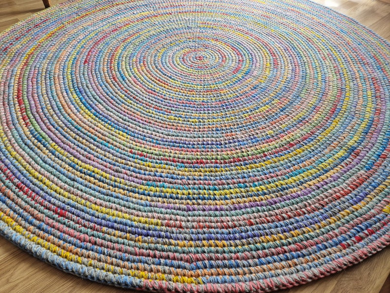Round rug/Rugs/Rug/Area Rugs/Floor Rugs/Large Rugs/Handmade Rug/Carpet/Wool Rug image 10