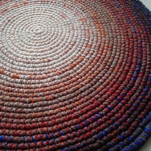 Round rug, Rug Area Rug Floor Green Rugs Handmade Rug Carpet Wool Rug Alfombra Teppich Tapis ковер tappeto tæppe mattateppe shops 地毯/カーペット