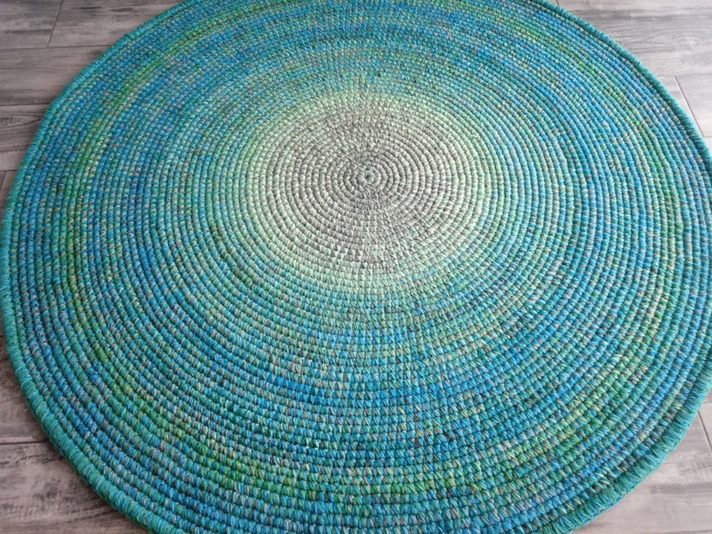 Round Rug Rug Area Rug Floor Rugs Handmade Rug Carpet Wool Etsy