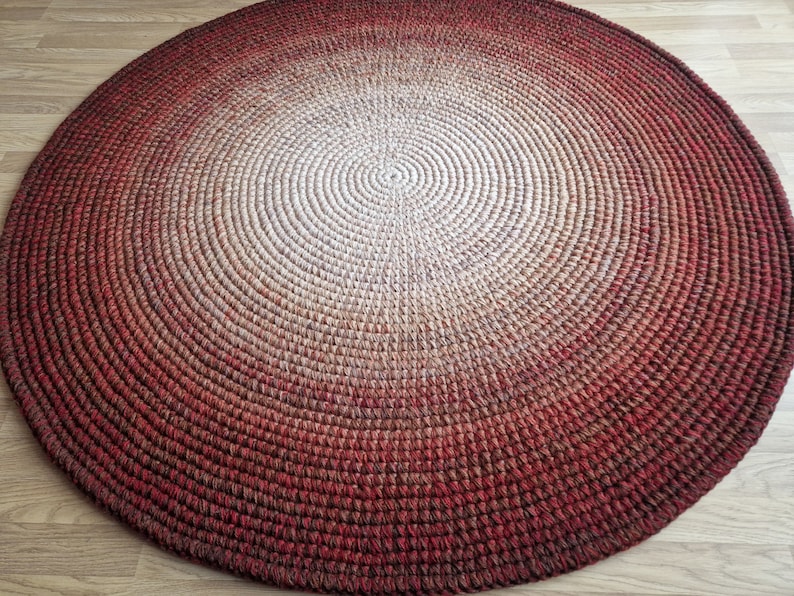 Round rug/Rugs/Rug/Area Rugs/Floor Rugs/Large Rugs/Handmade Rug/Carpet/Wool Rug image 1