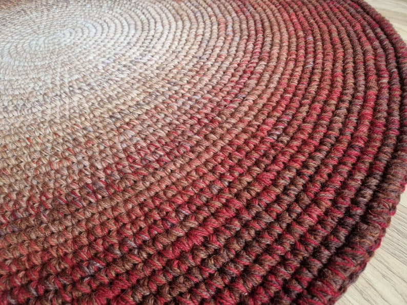 Round rug/Rugs/Rug/Area Rugs/Floor Rugs/Large Rugs/Handmade Rug/Carpet/Wool Rug image 8