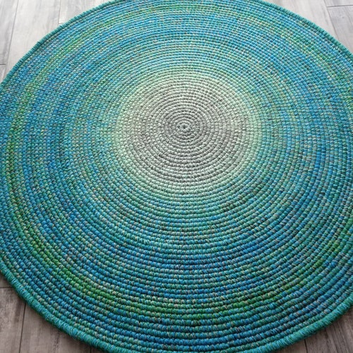 Round Rug/rugs/rug/floor Rugs/handmade Rug/carpet/wool Etsy
