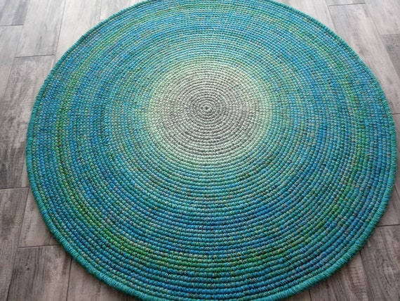 Round Rug Area Floor Rugs Handmade Carpet Wool Australia Round Rug Area Floor Rugs, Teal Round Rug Australia