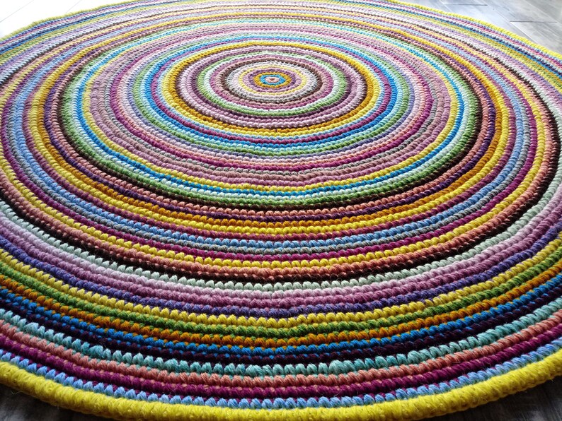 Round Rug/rugs/rug/area Rugs/floor Rugs/large Rugs/handmade Etsy