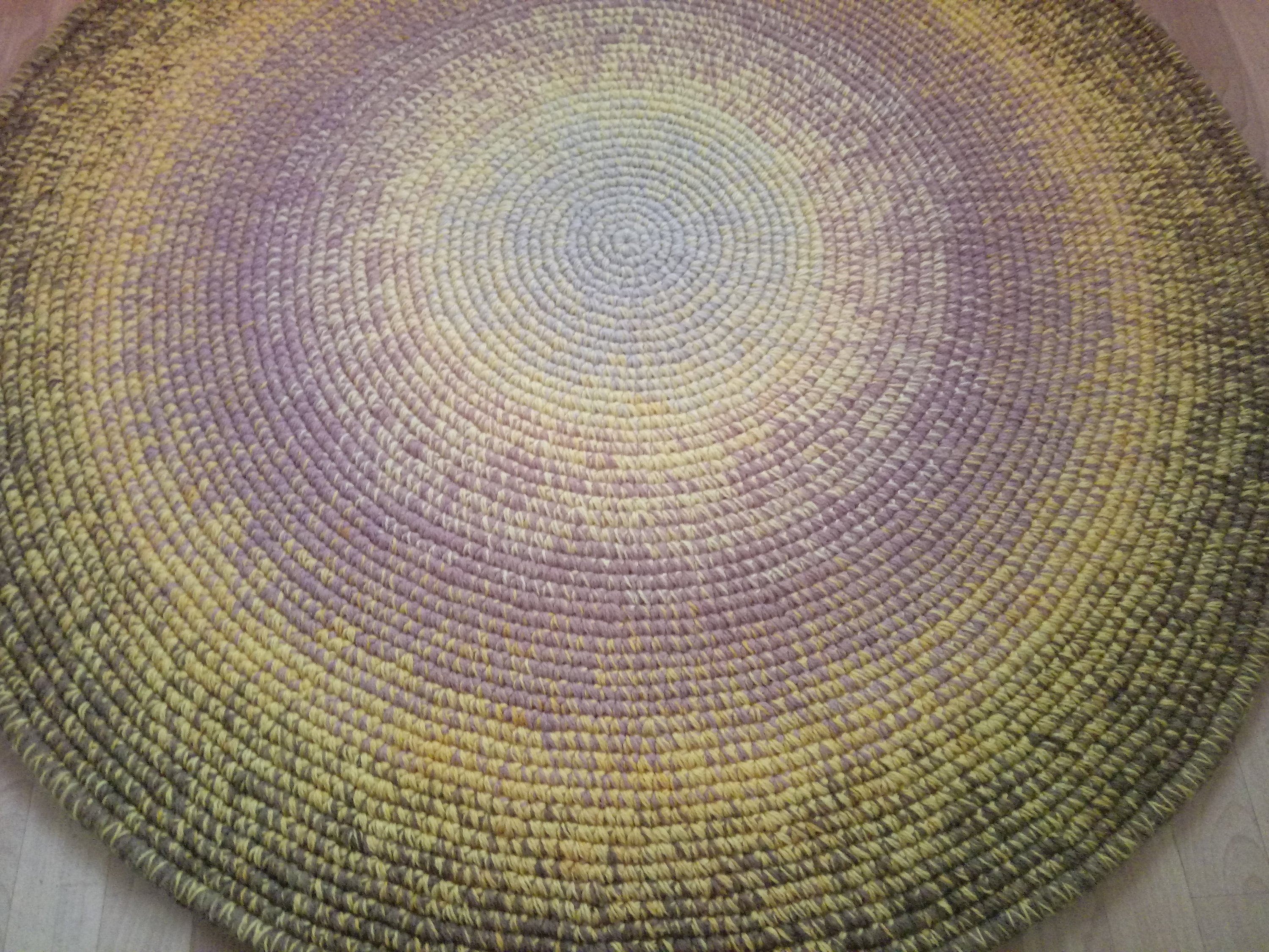 Rond tapijt Rug Area Rug Vloerkleden Handgemaakt Tapijt Etsy Nederland