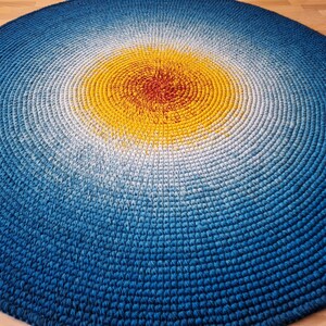 Round rug, Rug Area Rug Floor Rugs Handmade Rug Carpet Wool Rug Alfombra Teppich Tapis ковер tappeto tæppe mattateppe 地毯/カーペット image 4