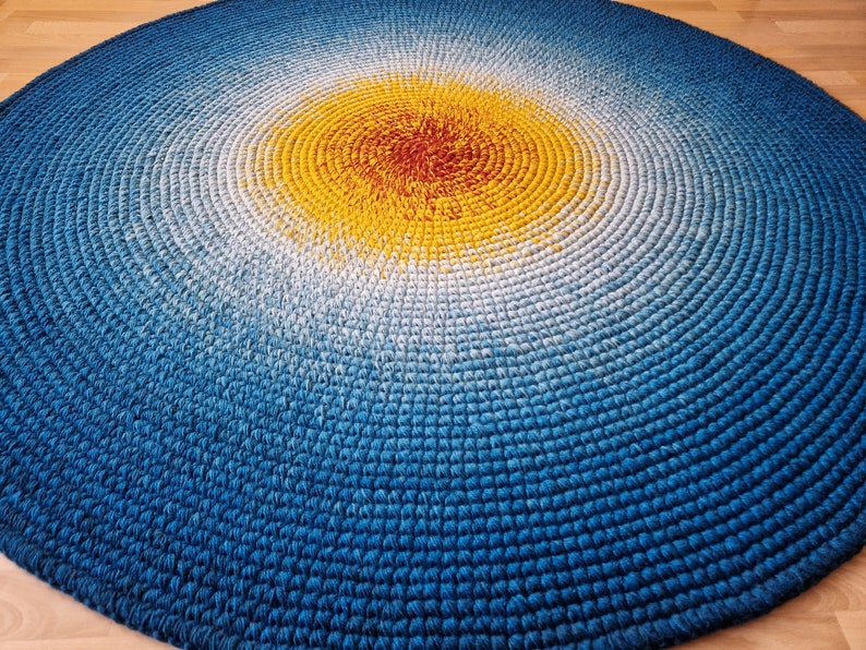 Round rug, Rug Area Rug Floor Rugs Handmade Rug Carpet Wool Rug Alfombra Teppich Tapis ковер tappeto tæppe mattateppe 地毯/カーペット image 8