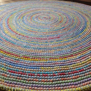 Round rug/Rugs/Rug/Area Rugs/Floor Rugs/Large Rugs/Handmade Rug/Carpet/Wool Rug image 6