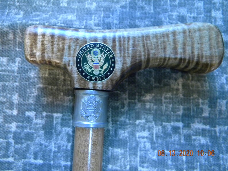 U.S. Army Veterans Walking Cane Etsy