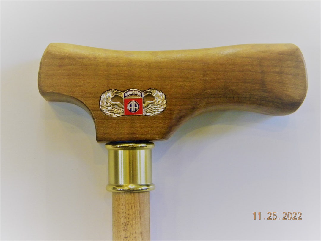 82nd Airborne Veterans Cane Etsy