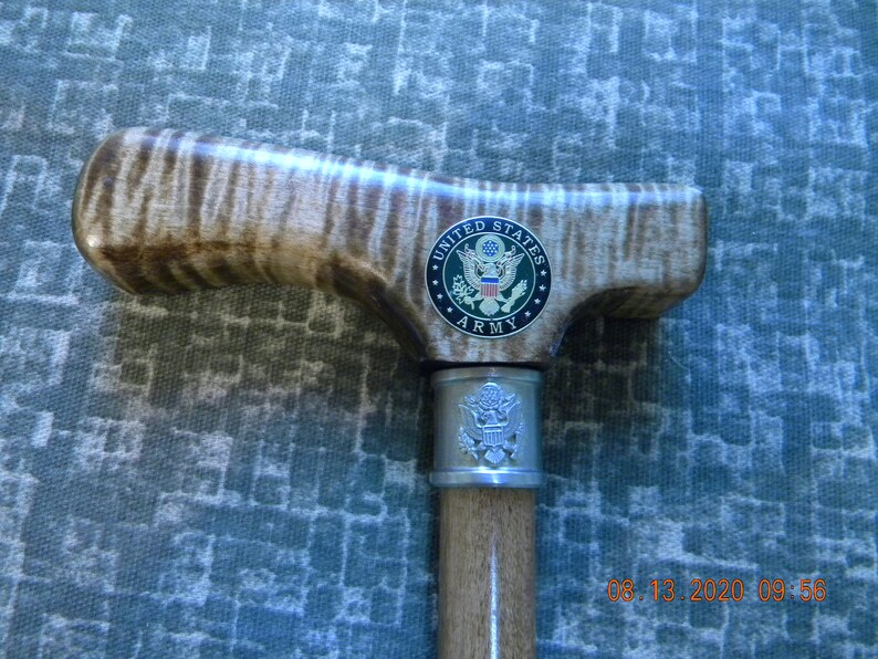 U.S. Army Veterans Walking Cane Etsy