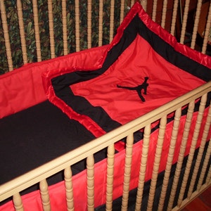 jordan crib bedding set