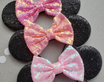 Iridescent Pastel Collection Minnie Mouse Ears, Mickey Mouse Ears, Disney Headband, Minnie Mouse Headband, Disney Minnie Headband,