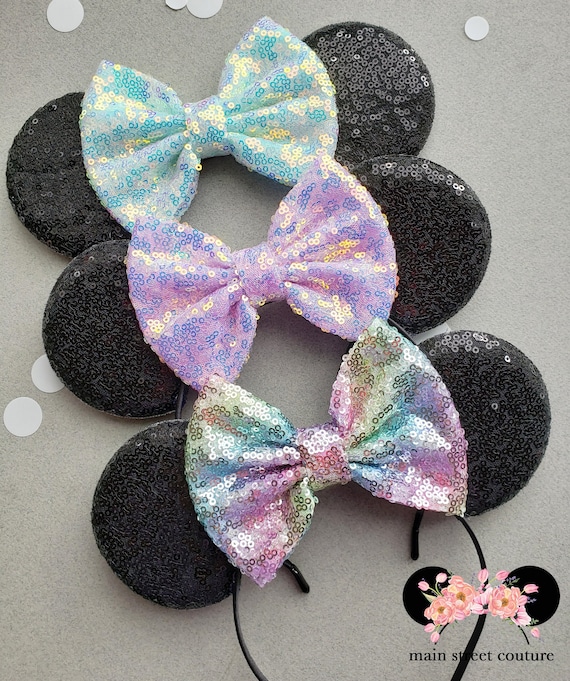 Iridescent Pastel Collection Minnie Mouse Ears, Mickey Mouse  display picture 1