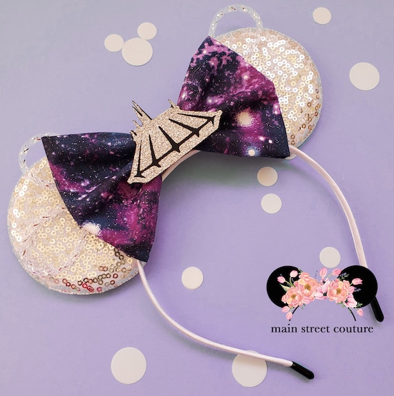 Space Mountain Minnie Ears,galaxy Ears Space,mickey Mouse 