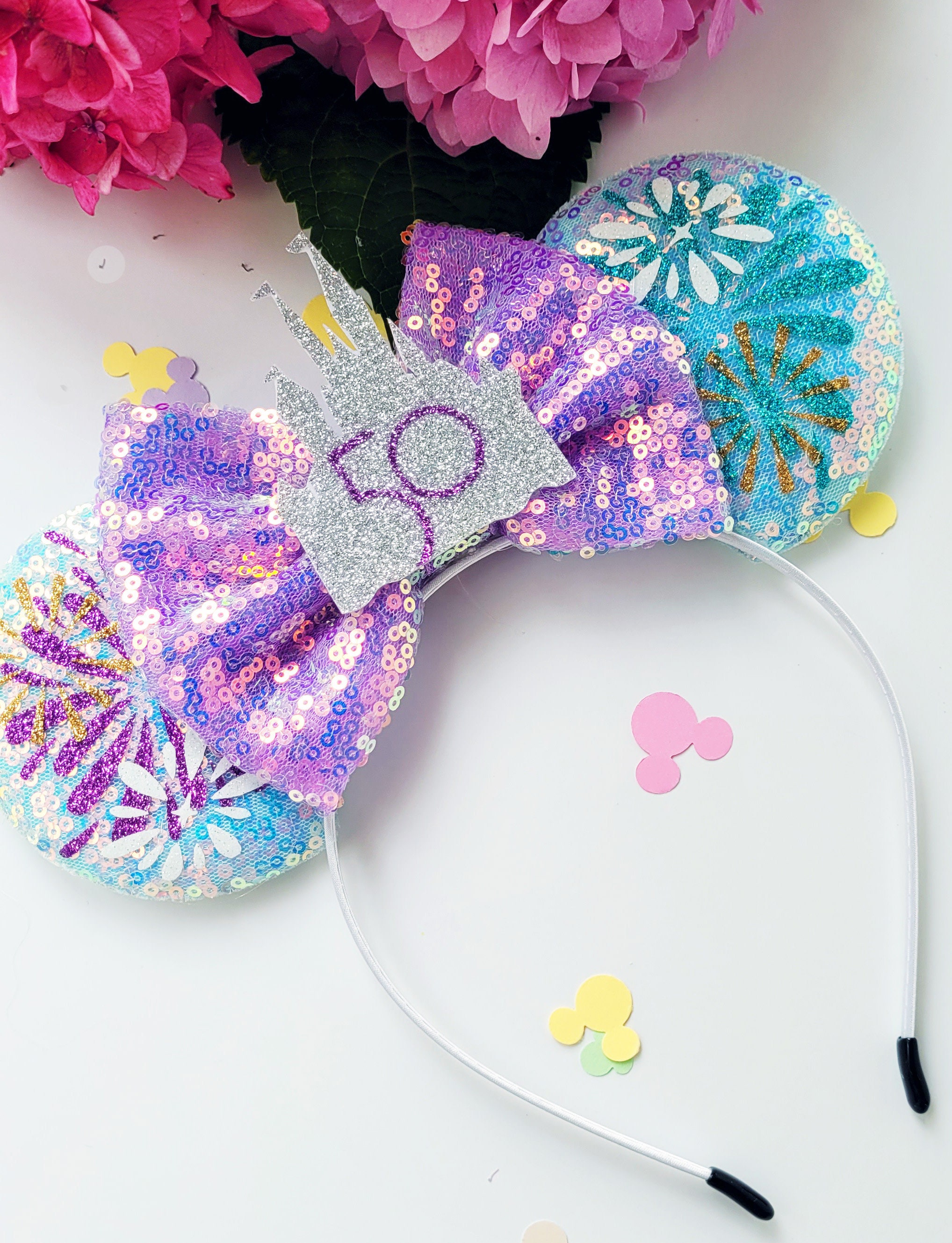 50th Anniversary Birthday Magic Ears Main Street Minnie Ears - Etsy