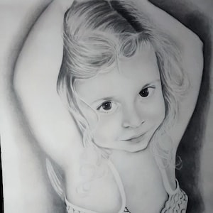 Custom Portrait Large Personalized Art Gift