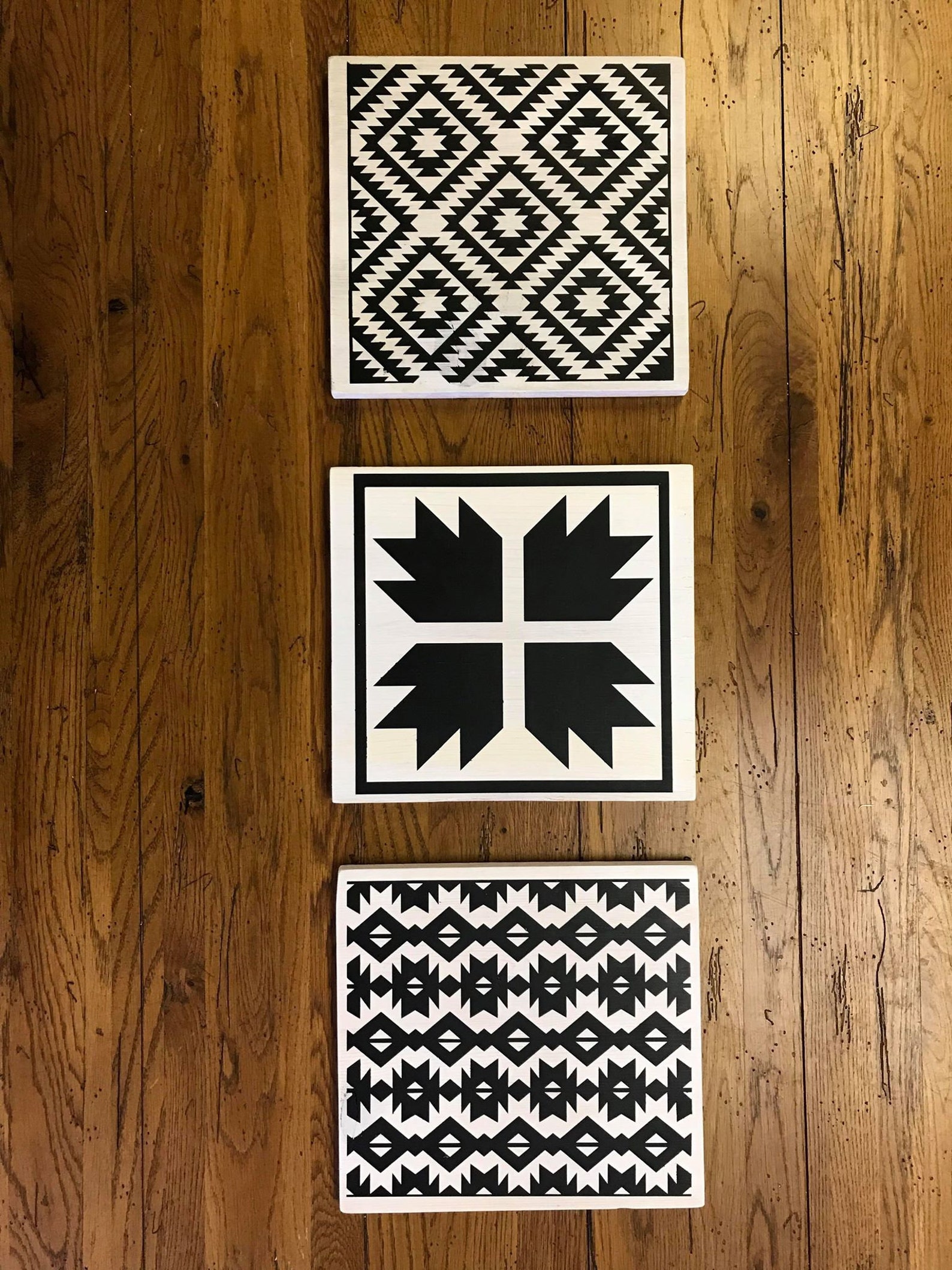 Wooden Aztec Wall Art Etsy