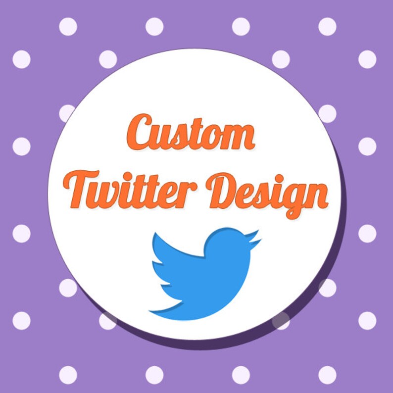 Custom Twitter Header Image Design / Twitter Banner / Twitter Etsy