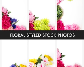 Floral Styled Stock Photography Pack | Styled Stock Photography | Stock Photos | Roses | Flowers | Stock Image | 8 High-Quality Stock Photos