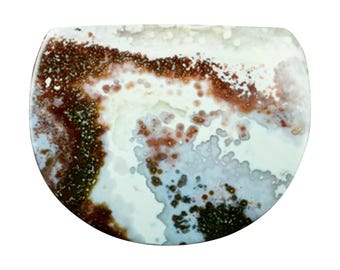 Ocean Jasper Cabochon – A Natural Work of Art 49x38mm