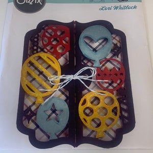 Sizzix Thinlits Die Set Gatefold Card Birthday by Lori Whitlock, 10 pack