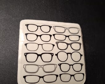 Destash-Eyeglasses Stamp