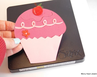 Sizzix Cupcake and Cherry