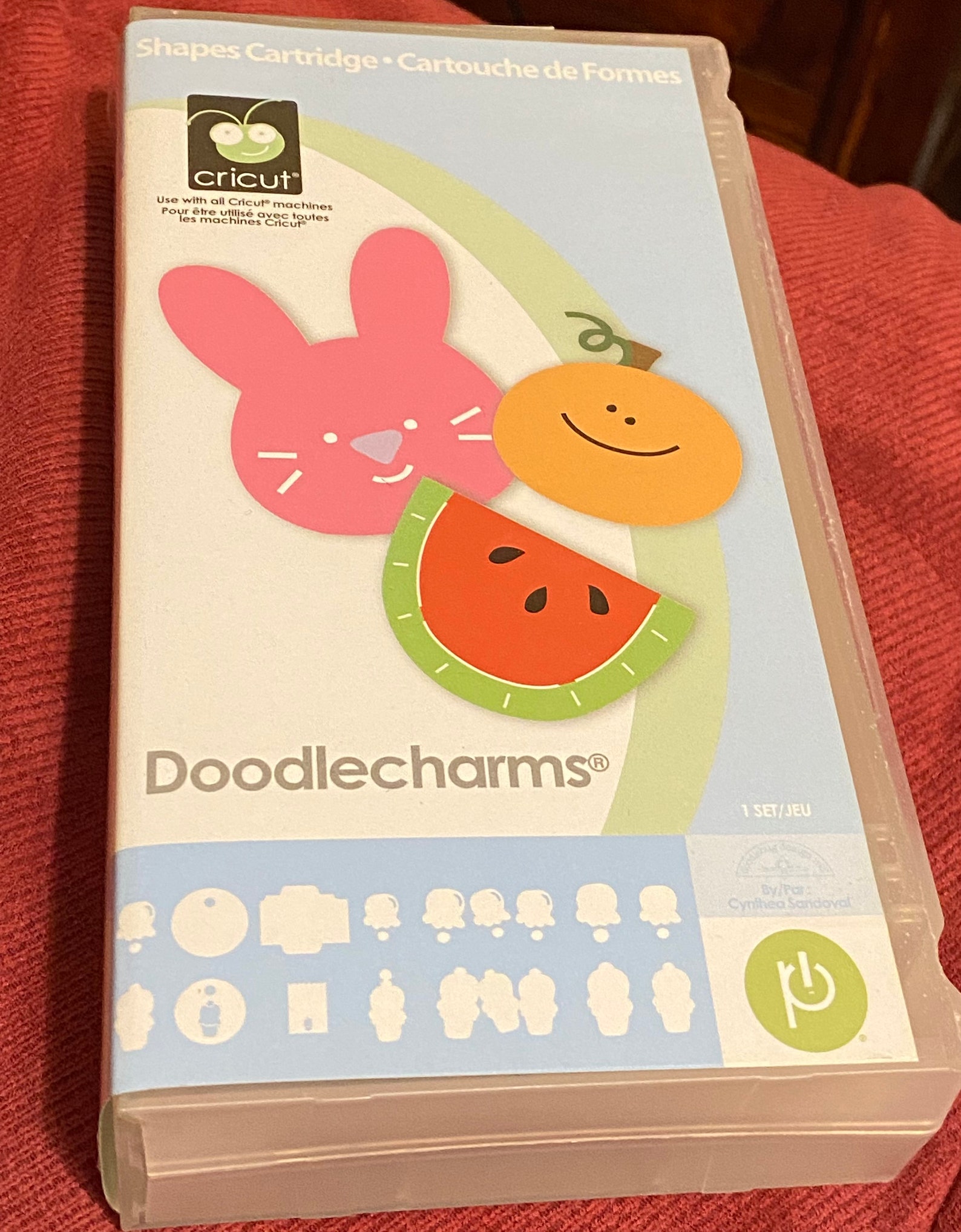 Cricut Doodlecharms Shapes Cartridge Etsy