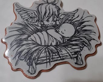 Destash-Baby Jesus Stamp