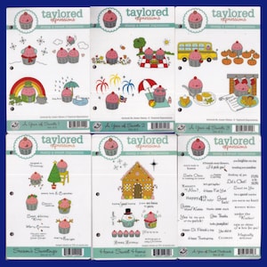 Nieuwe Taylored Expressions-stempelsets - Zes verschillende sets - Gepensioneerd en/of moeilijk te vinden - Kies je favorieten!