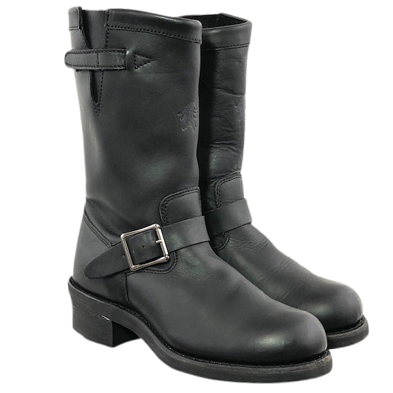 Vintage 90s Men’s Chippewa Biker Boots Motorcycle